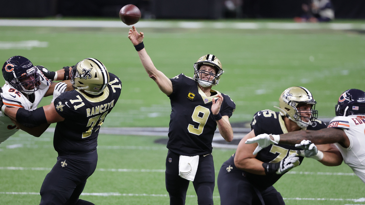 New Orleans Saints quarterback Drew Brees