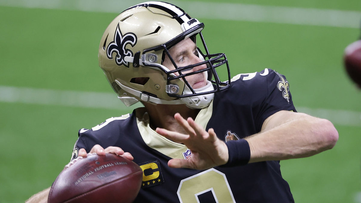 New Orleans Saints quarterback Drew Brees