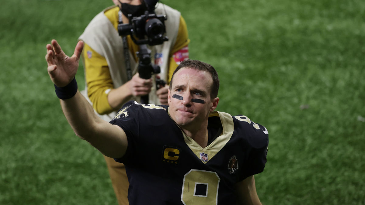 New Orleans Saints quarterback Drew Brees