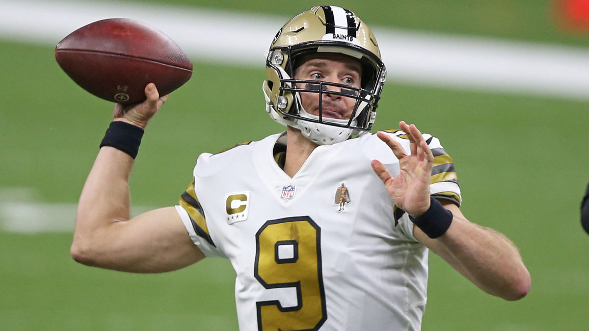 New Orleans Saints quarterback Drew Brees
