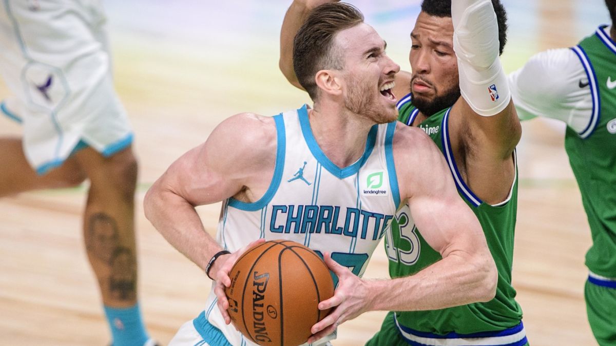 Charlotte Hornets forward Gordon Hayward