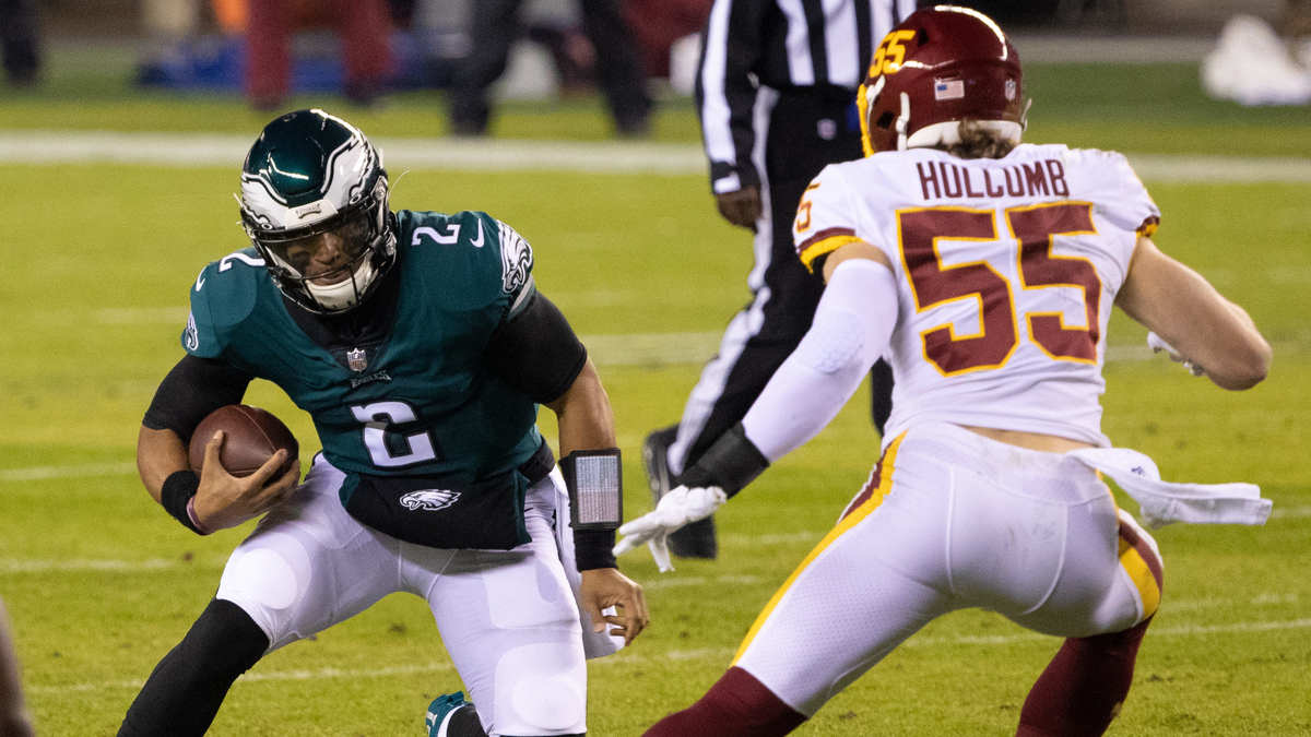 Philadelphia Eagles quarterback Jalen Hurts