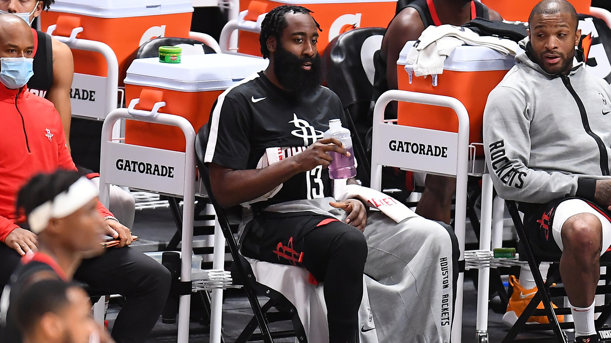 Houston Rockets guard James Harden