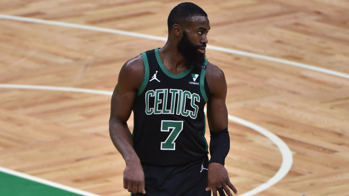 Boston Celtics guard Jaylen Brown