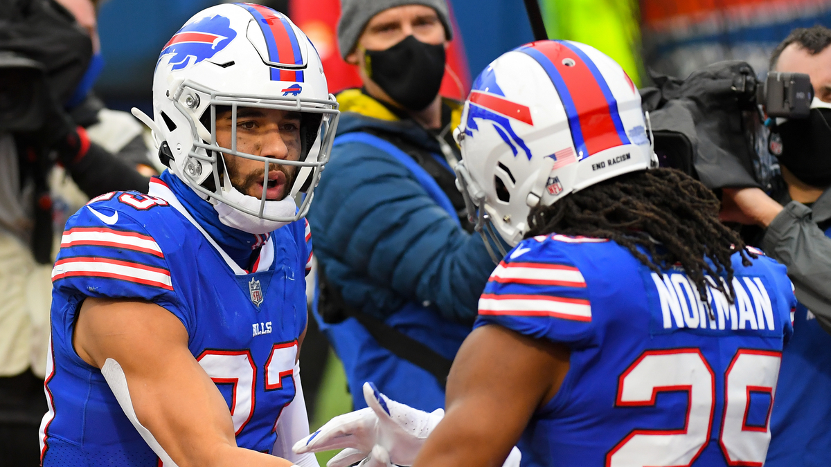 Buffalo Bills cornerback Josh Norman, safety Micah Hyde