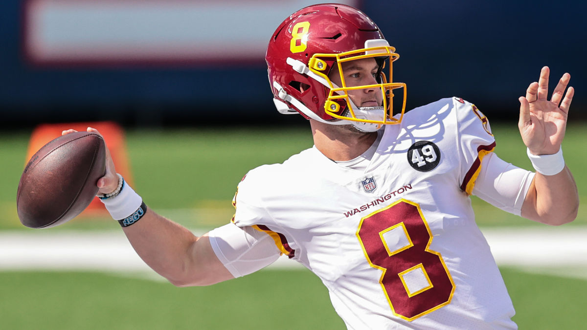Washington quarterback Kyle Allen