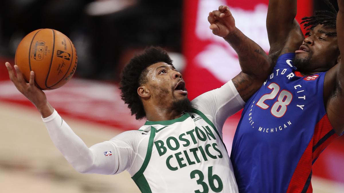 Boston Celtics guard Marcus Smart