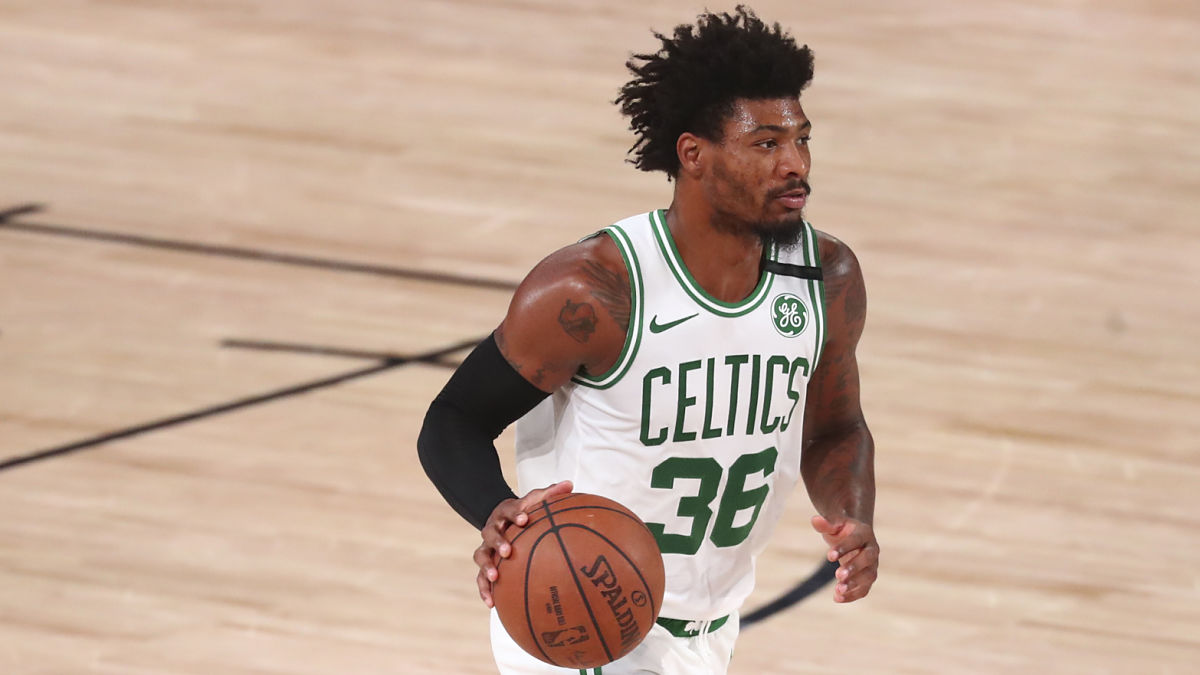 Boston Celtics guard Marcus Smart