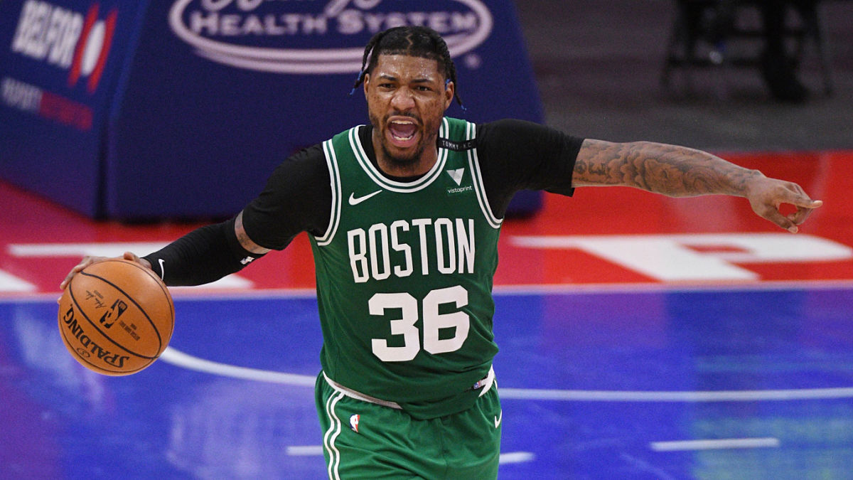 Boston Celtics guard Marcus Smart