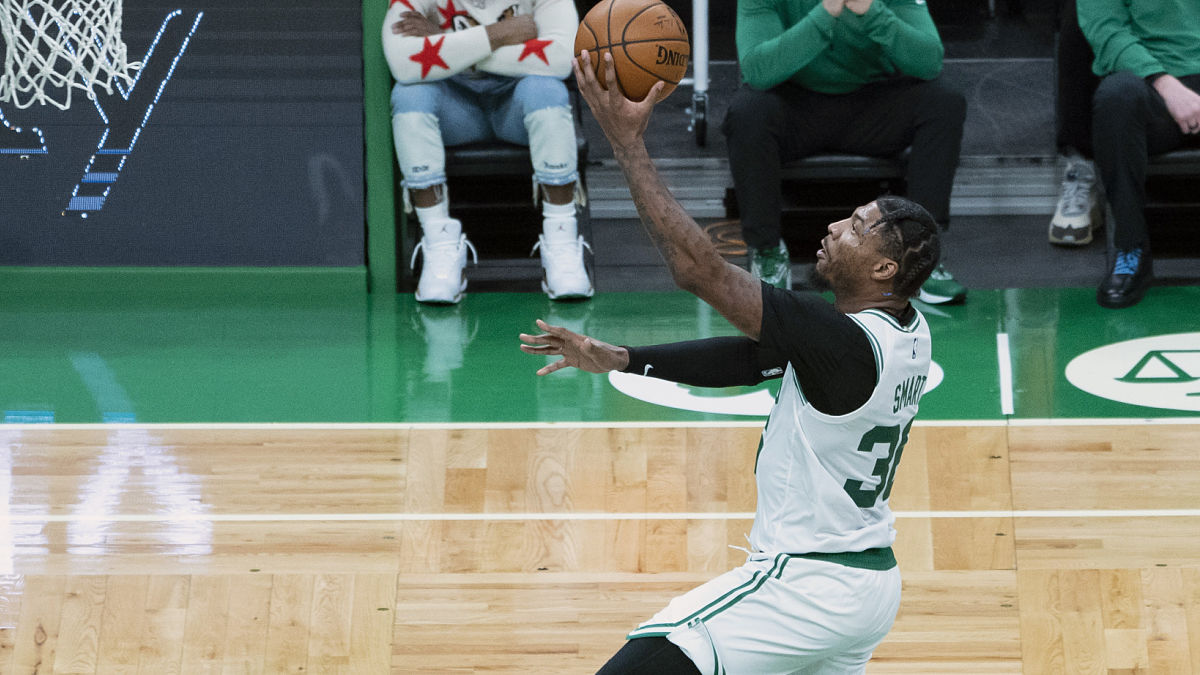 Boston Celtics point guard Marcus Smart