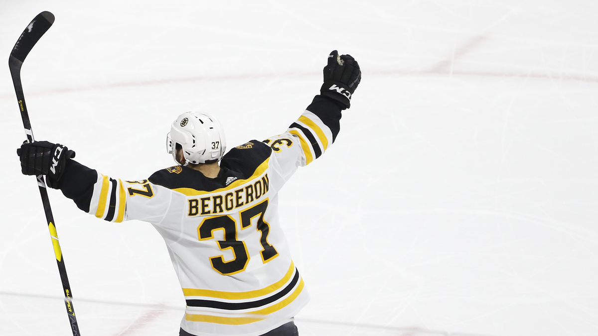 Boston Bruins center Patrice Bergeron