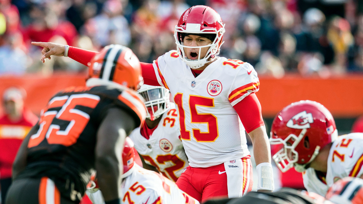 Kansas City Chiefs quarterback Patrick Mahomes