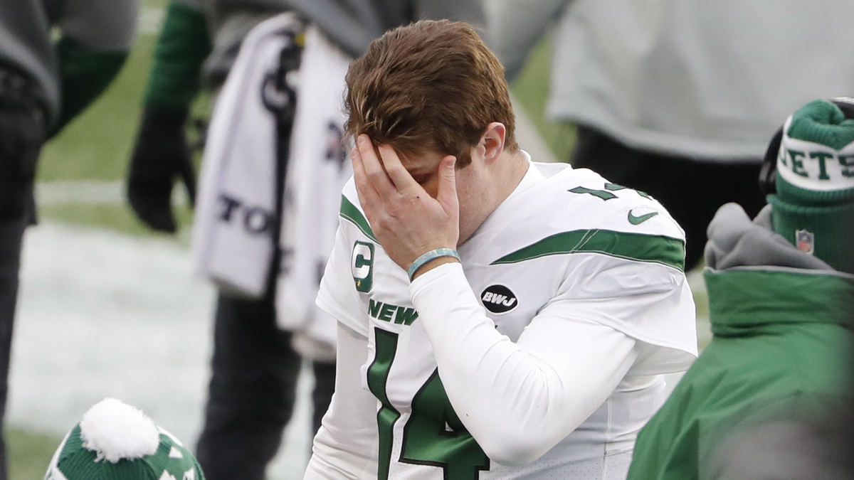 New York Jets quarterback Sam Darnold