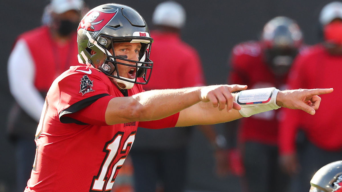 Tampa Bay Buccaneers quarterback Tom Brady