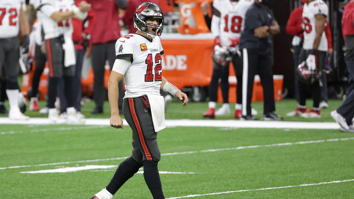 Tampa Bay Buccaneers quarterback Tom Brady