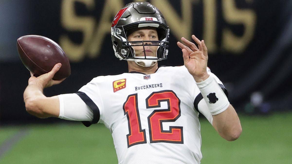Tampa Bay Buccaneers quarterback Tom Brady