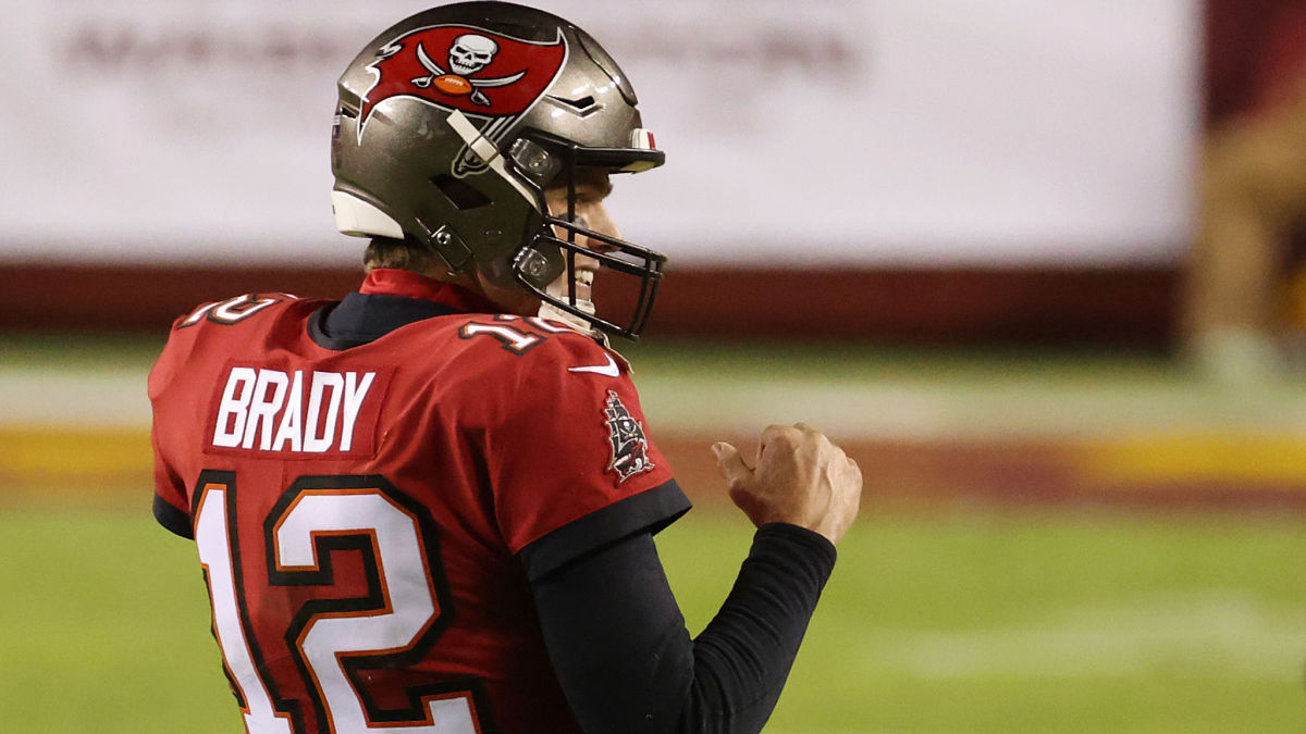 Tampa Bay Buccaneers quarterback Tom Brady