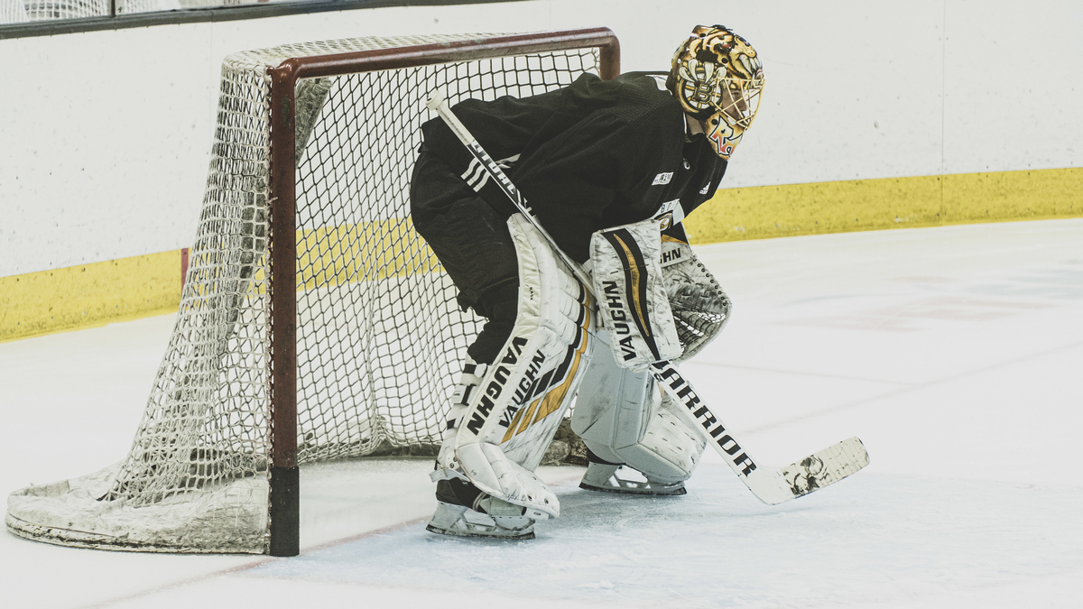 Boston Bruins goalie Tuukka Rask