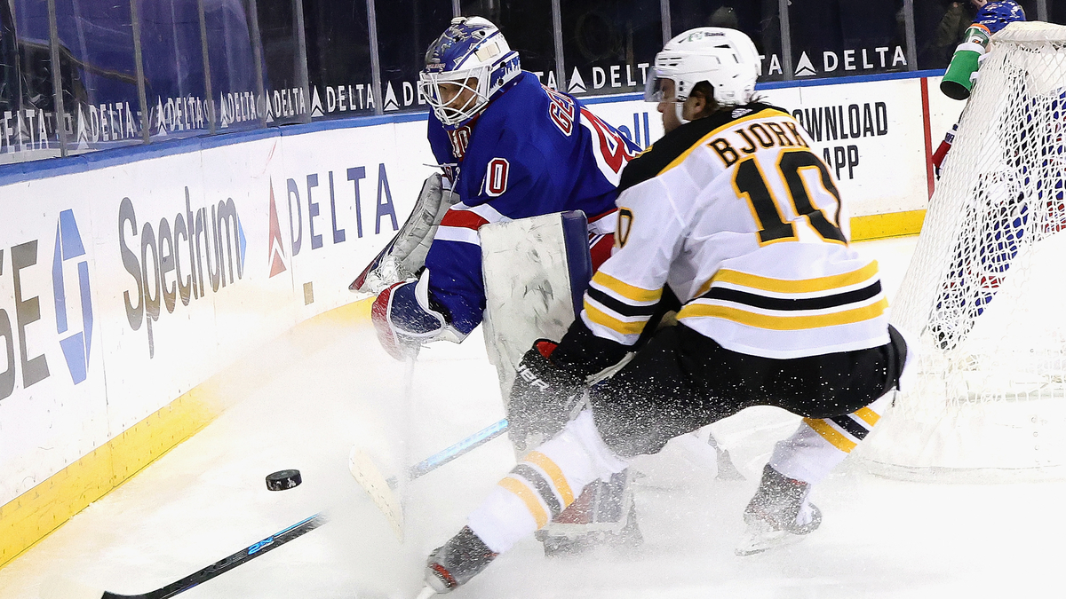 Boston Bruins Forward Anders Bjork