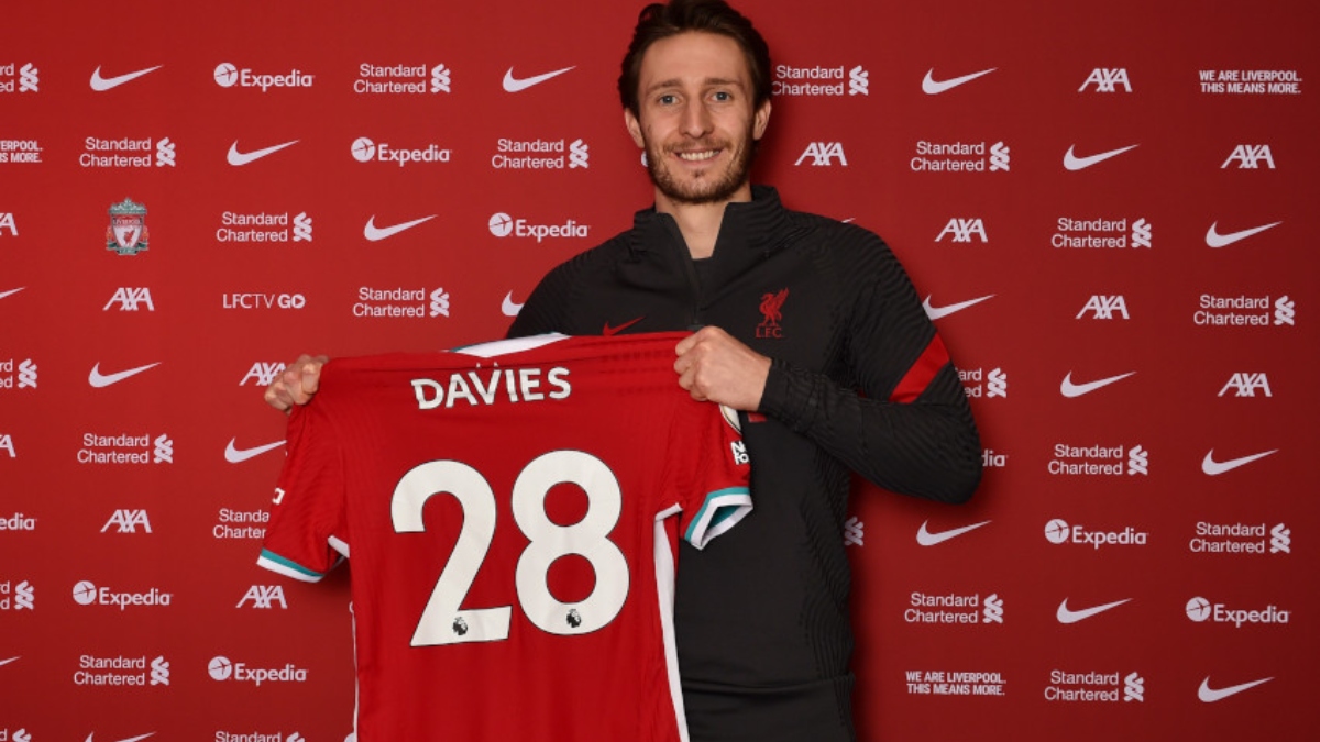 Liverpool defender Ben Davies