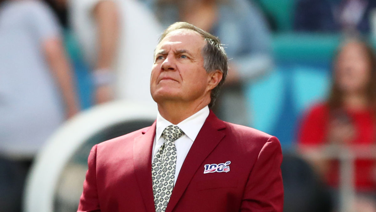 New England Patriots head coach Bill Belichick