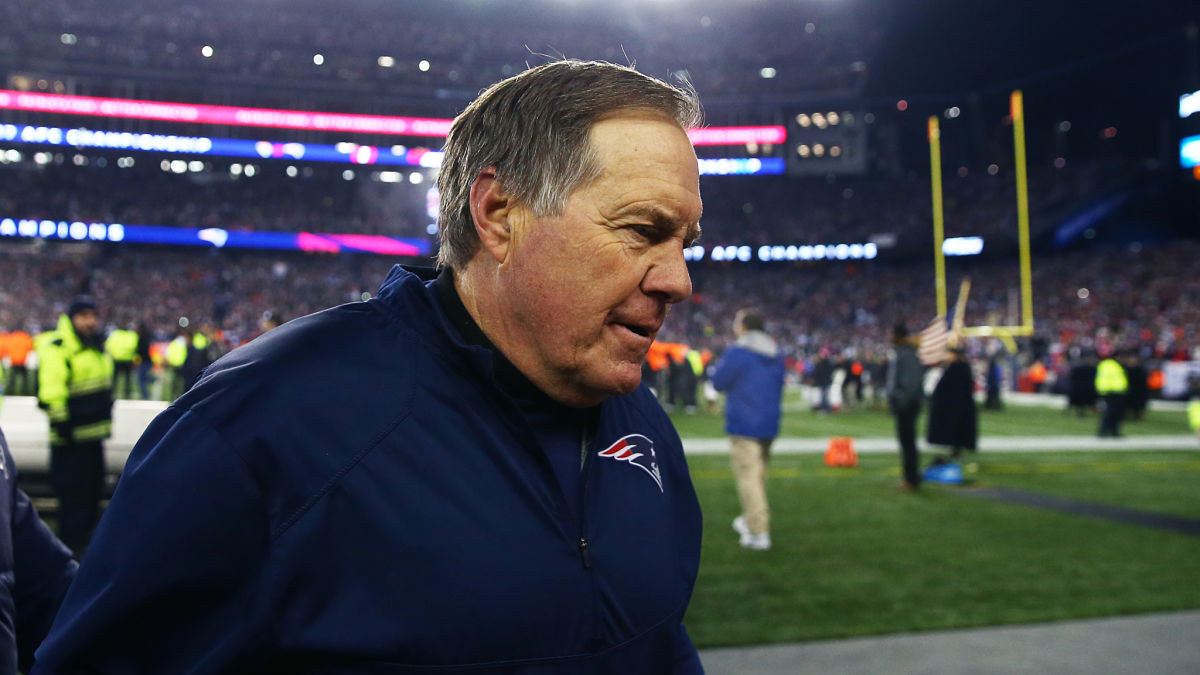 New England Patriots head coach Bill Belichick