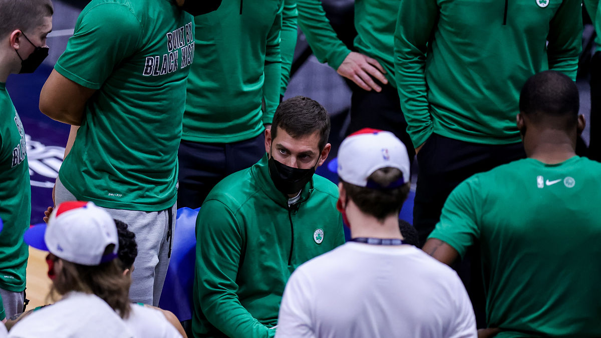Boston Celtics coach Brad Stevens