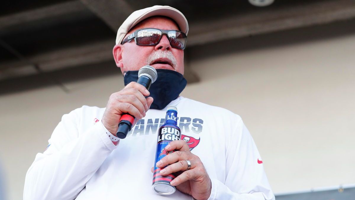 Tampa Bay Buccaneers quarterback Bruce Arians