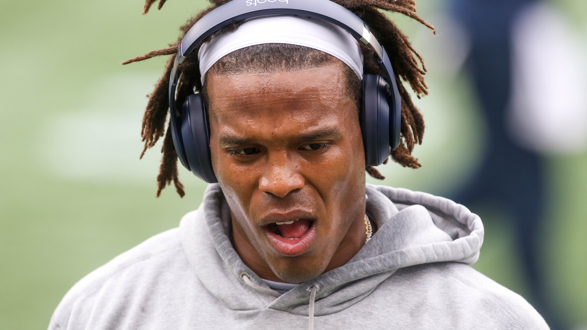 Free Agent NFL quarterback Cam Newton