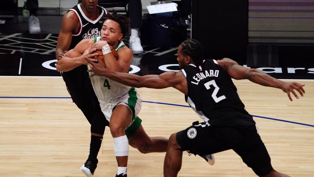 Boston Celtics guard Carsen Edwards