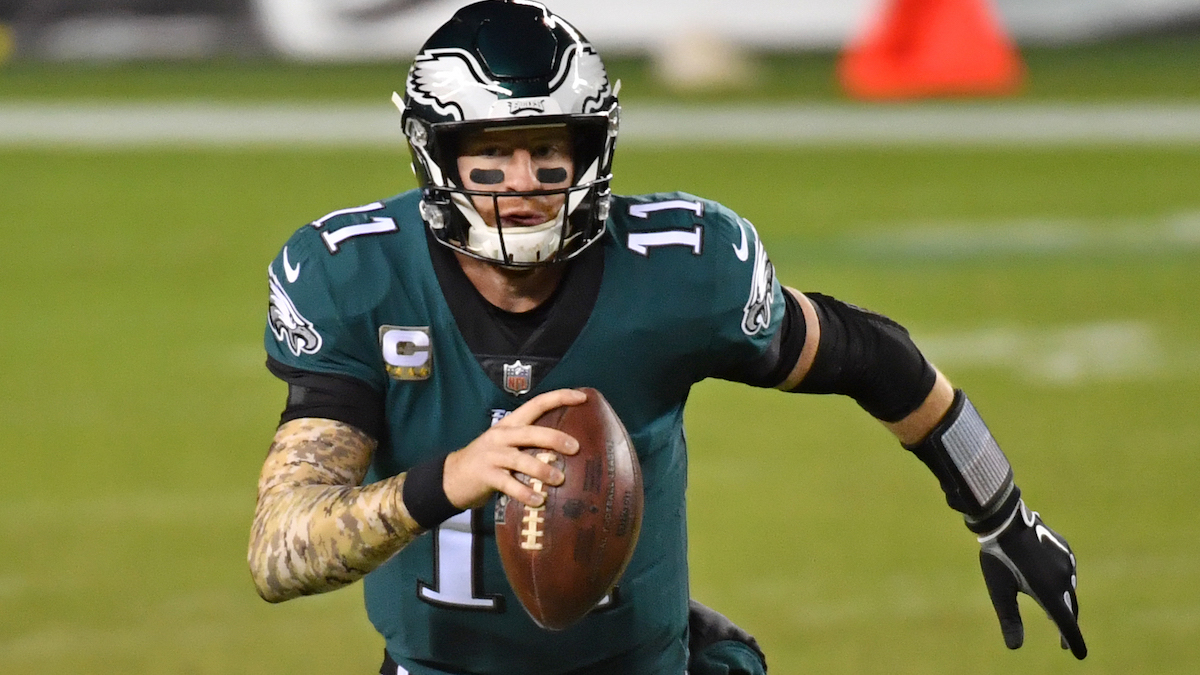 Eagles QB Carson Wentz