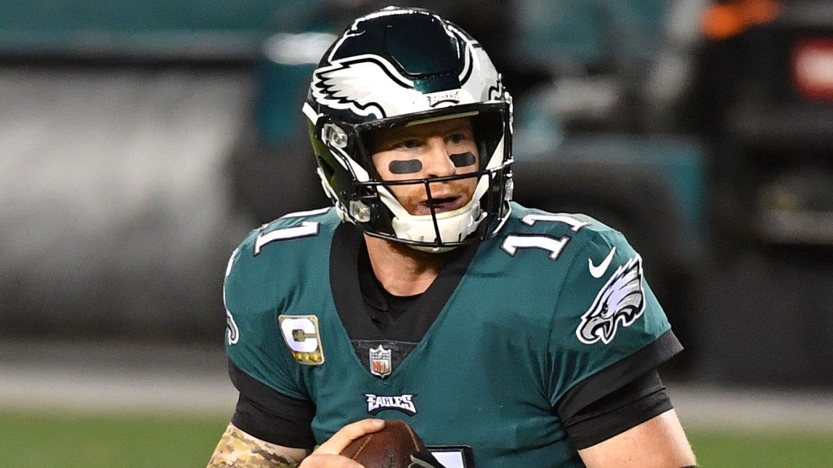 Philadelphia Eagles quarterback Carson Wentz