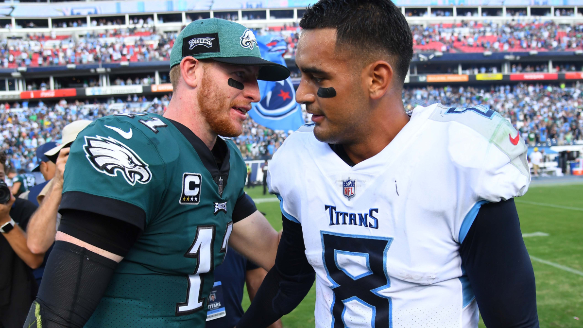 Philadelphia Eagles quarterback Carson Wentz