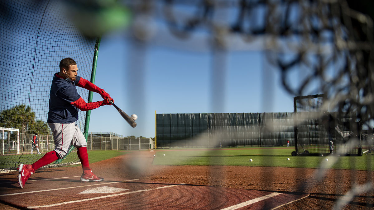 Boston Red Sox catcher Christian Vazquez