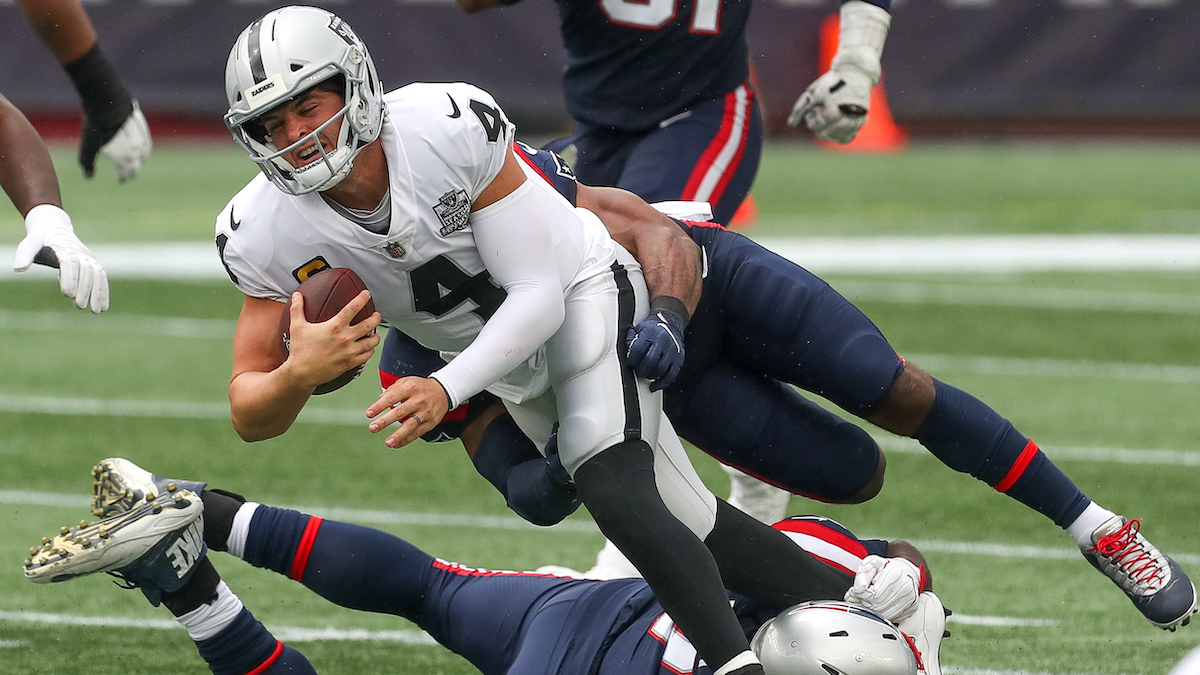 Las Vegas Raiders QB Derek Carr
