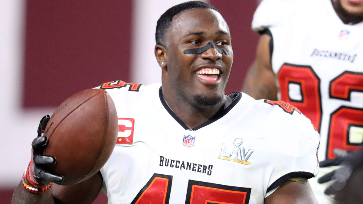 Tampa Bay Buccaneers linebacker Devin White