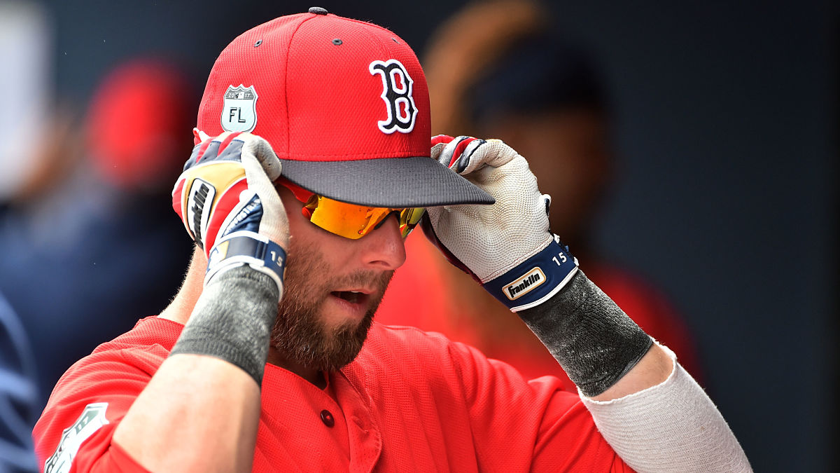 Former Boston Red Sox second baseman Dustin Pedroia