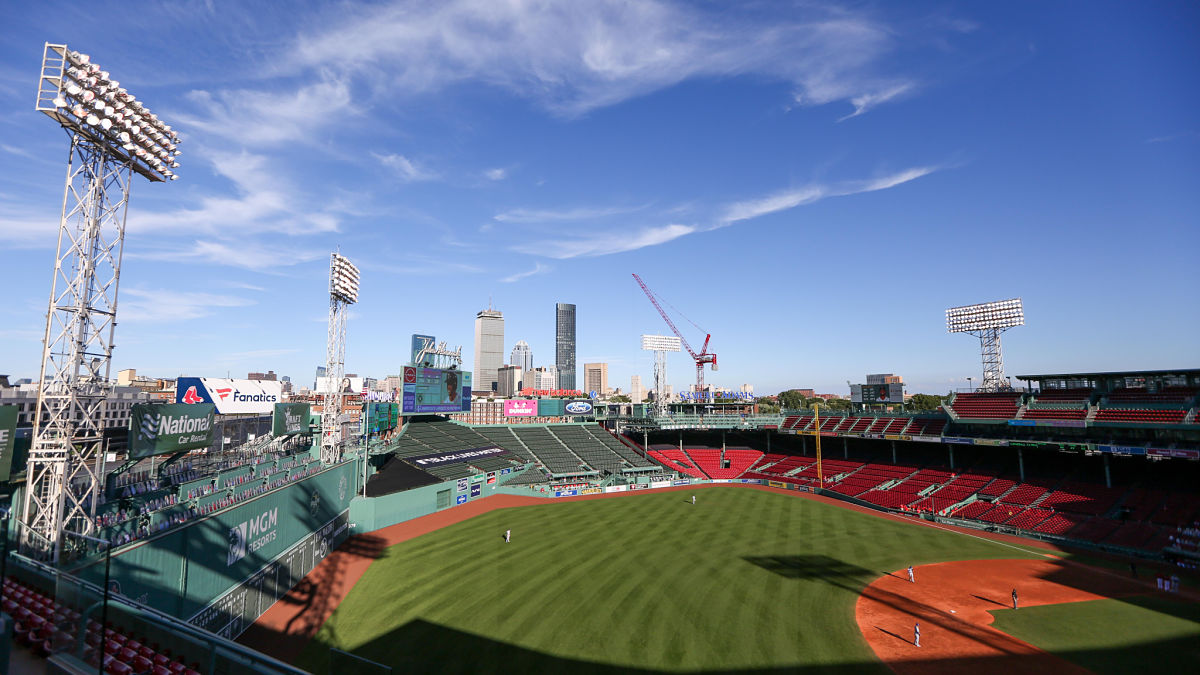 Fenway Park, home of the Boston Red Sox