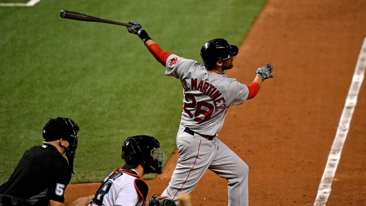 Boston Red Sox designated hitter J.D. Martinez