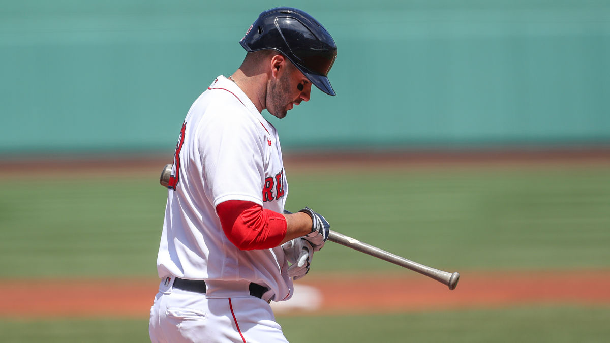 Boston Red Sox designated hitter J.D. Martinez