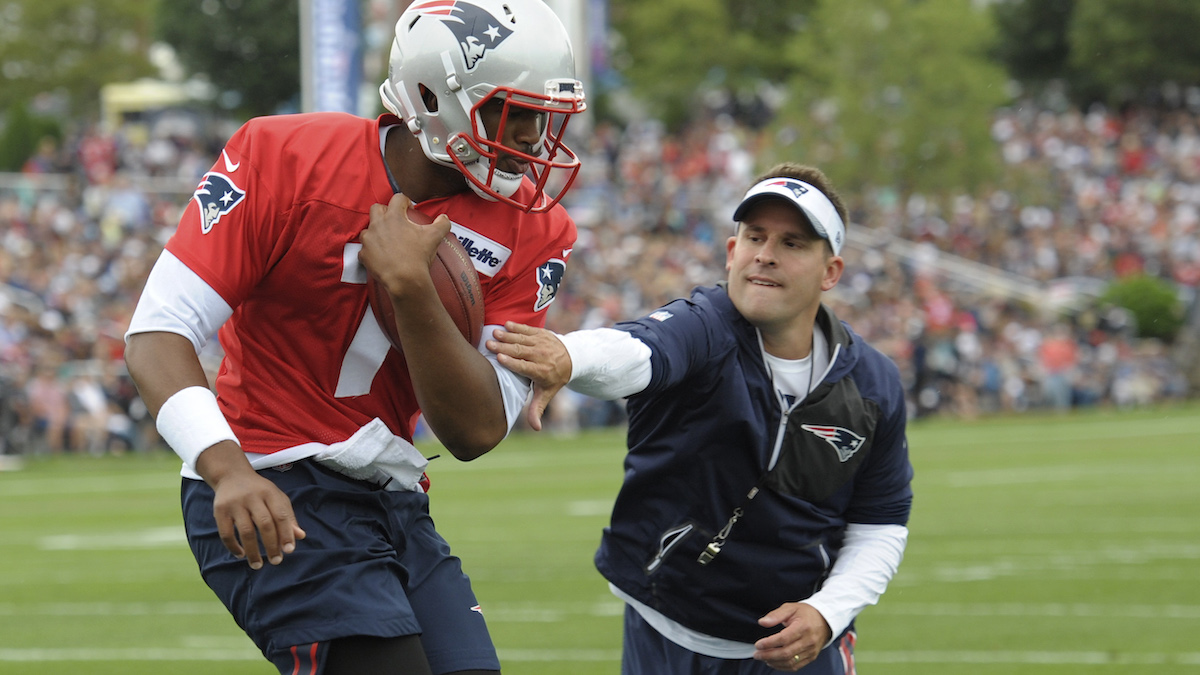 Patriots QB Jacoby Brissett