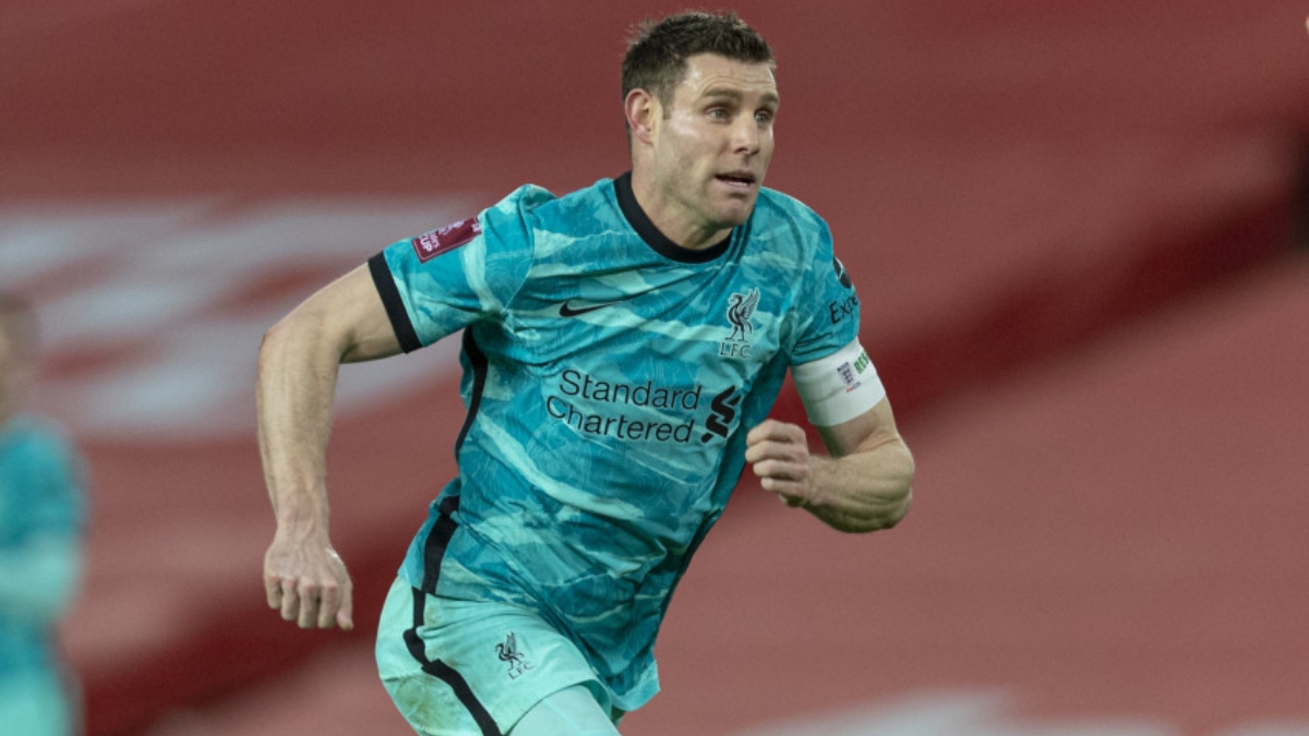 Liverpool midfielder James Milner