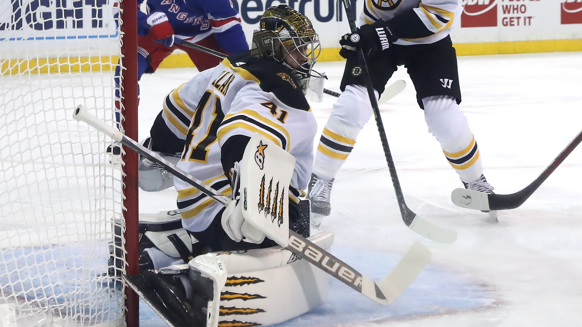 Boston Bruins Goalie Jaroslav Halak