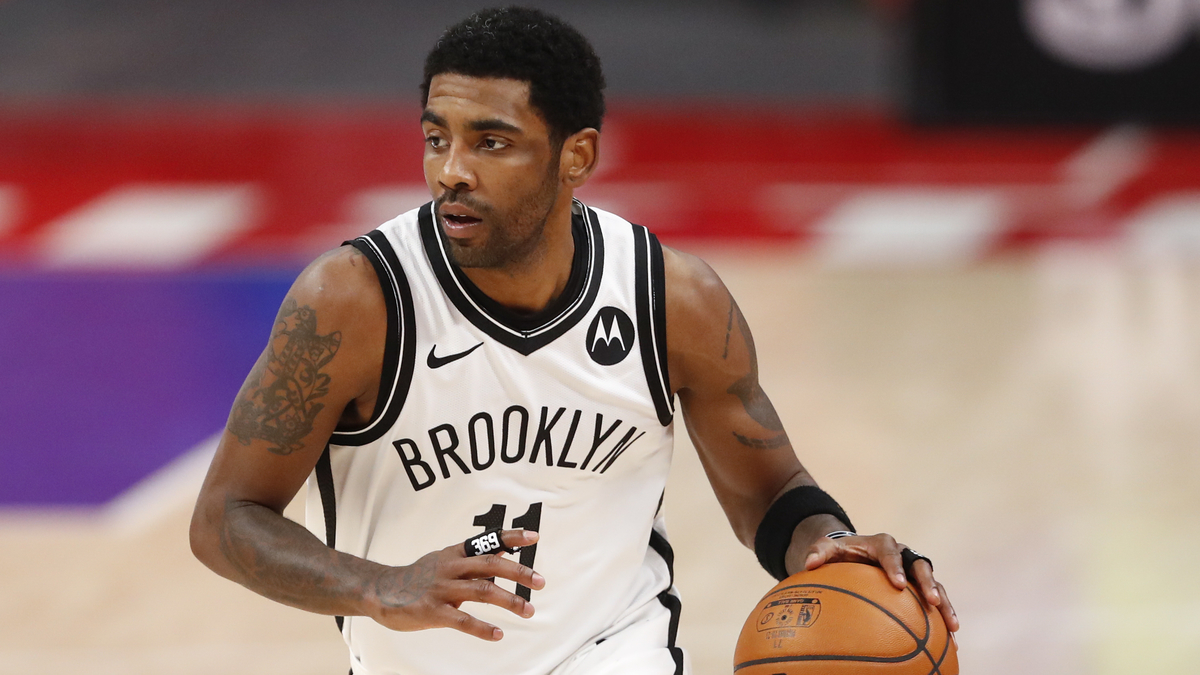Brooklyn Nets guard Kyrie Irving