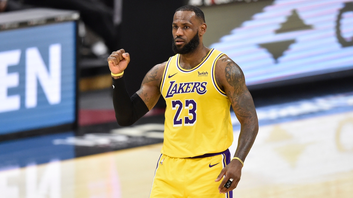 Los Angeles Lakers forward LeBron James