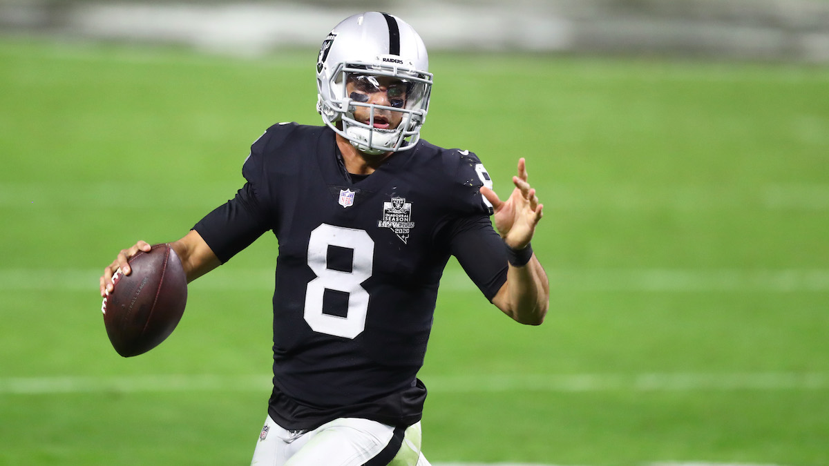 Raiders QB Marcus Mariota