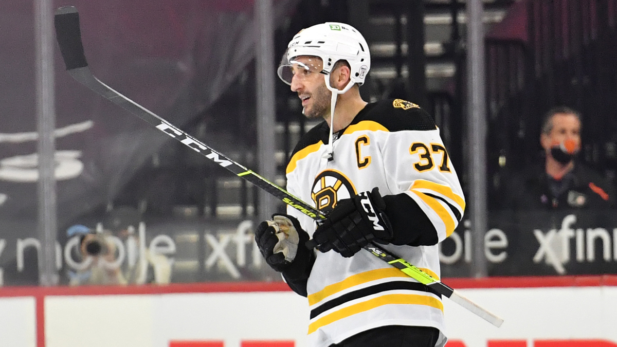 Boston Bruins center Patrice Bergeron