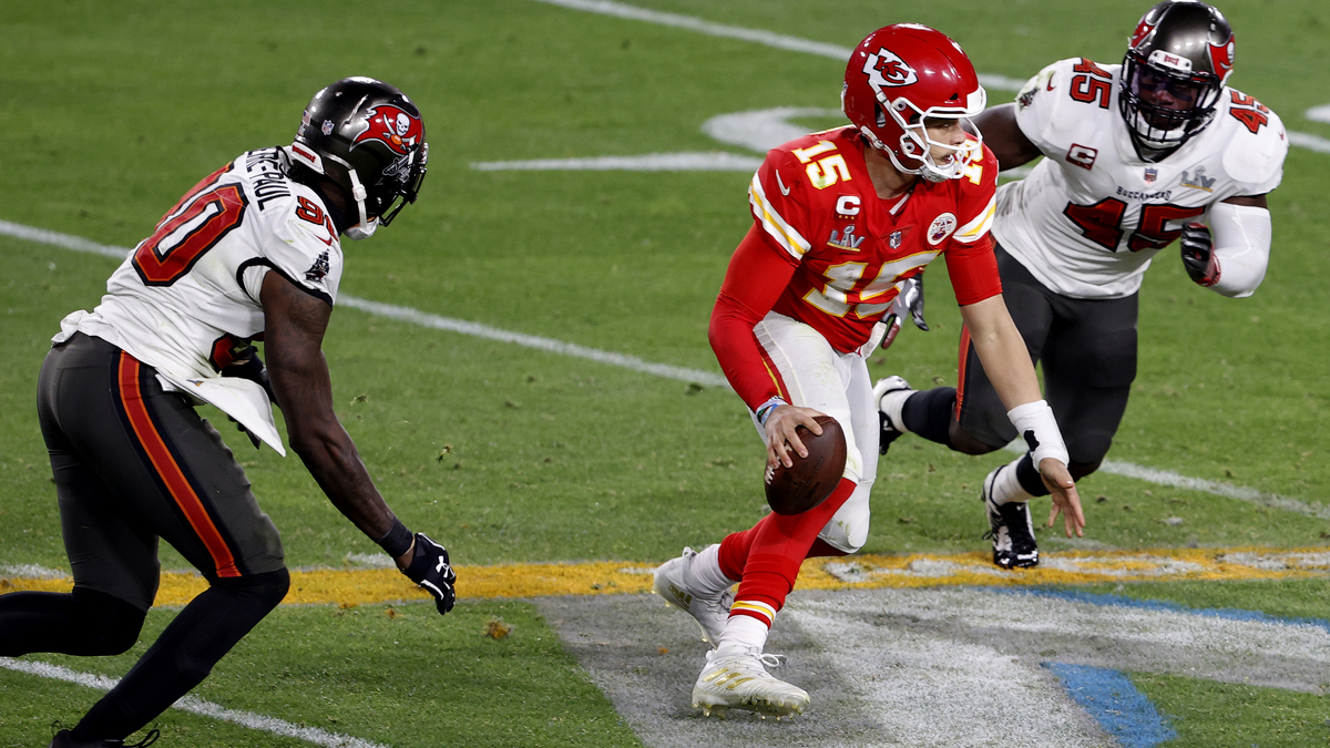 Kansas City Chiefs quarterback Patrick Mahomes