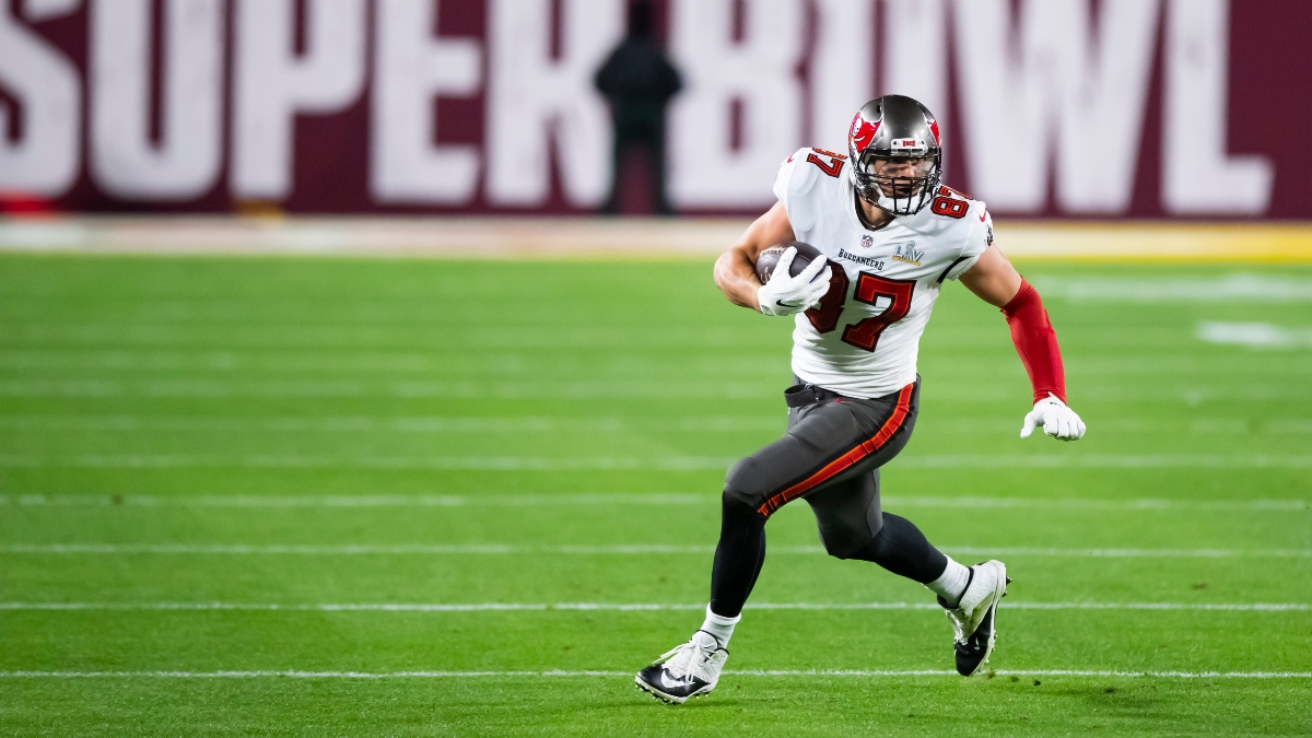 Tampa Bay Buccaneers tight end Rob Gronkowski