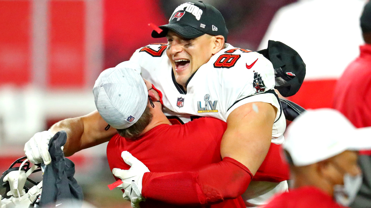 Tampa Bay Buccaneers tight end Rob Gronkowski